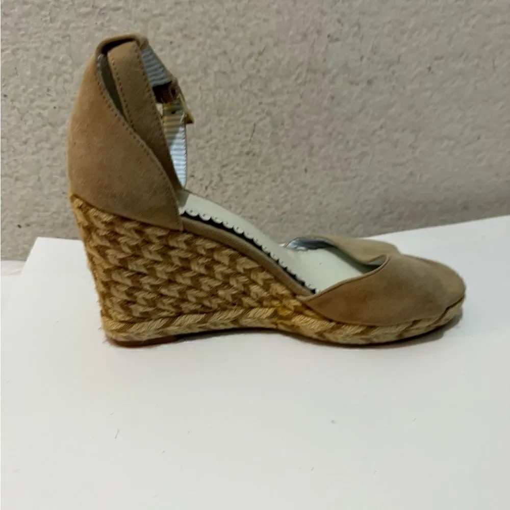 1901 Espadrilles Ankle Strap Sandals, Size 6.5M New